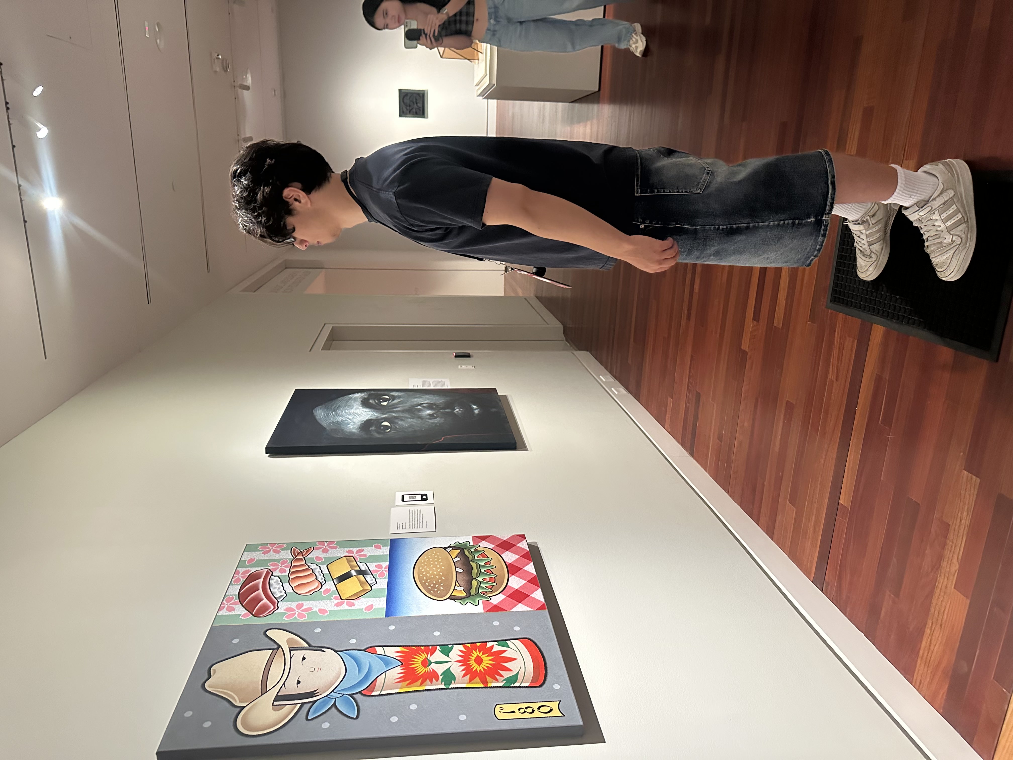 Demo snapshot 1: User looking
