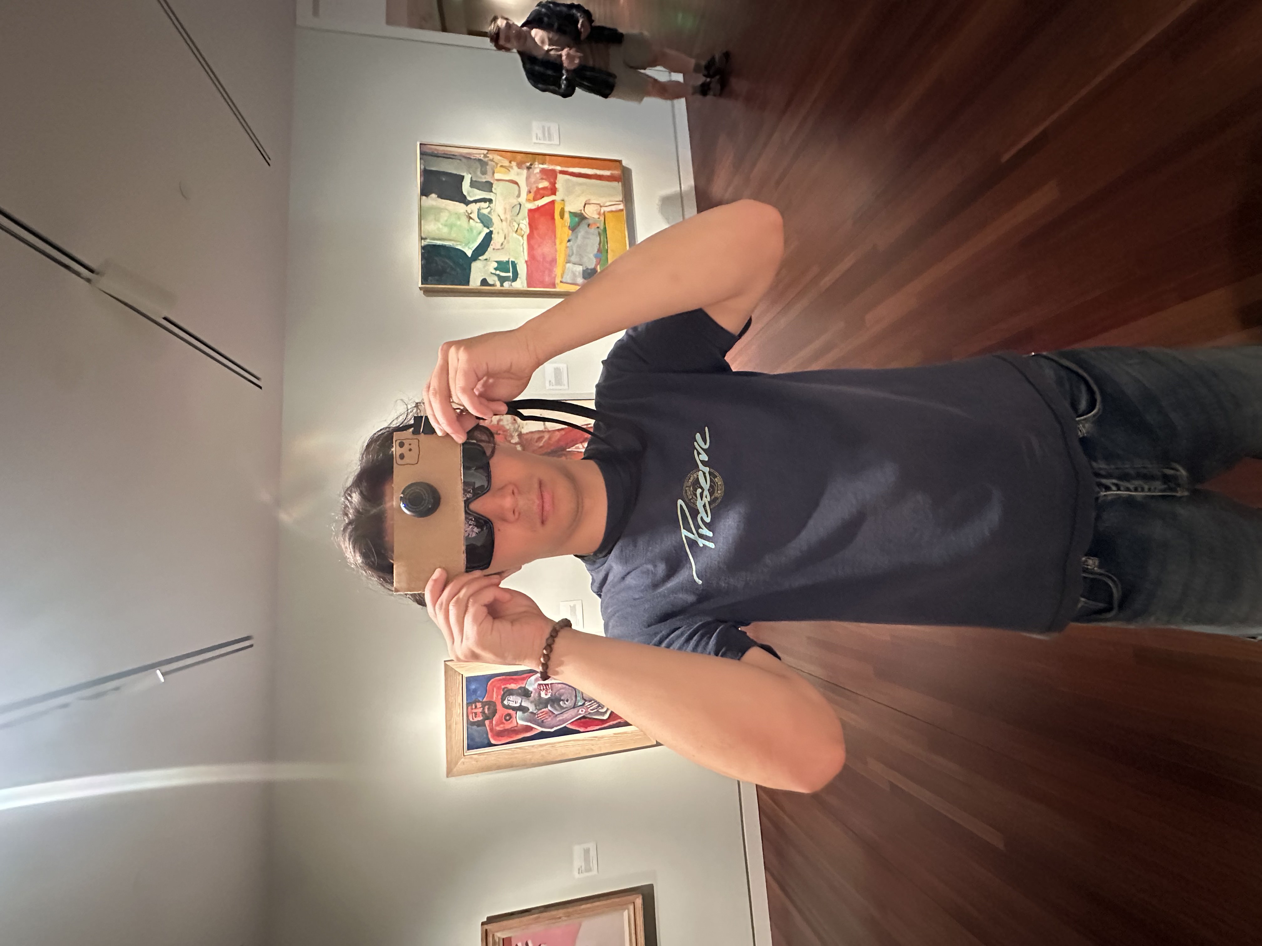 Demo snapshot 3: User receiving audio feedback